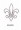 the elegant fleur de lis