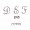 Modern Mono #IN5
Initials 1st to last, left to right, same size