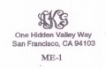 Monogram Address #1