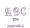 Modern Mono #IN1
Initials 1st to last, left to right, same size