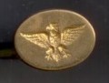 Brass Wax Seal Stamper - Oval - Eagle
