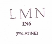 Modern Mono #IN6
Initials 1st to last, left to right, same size