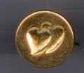 Wax Seal Stamper - Double Hearts